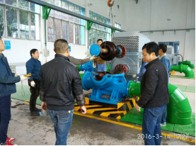 四水廠(chǎng)及時(shí)處理水泵漏水故障確保安全生產(chǎn)