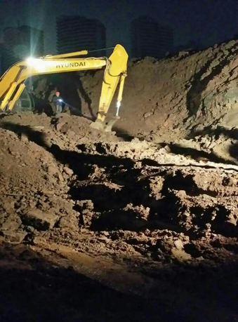 奮戰不分晝夜 搶險保障供水