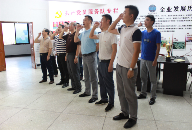 公司二支部開(kāi)展“兩學(xué)一做”學(xué)習教育