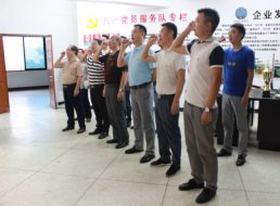 公司二支部開(kāi)展“兩學(xué)一做”學(xué)習教育