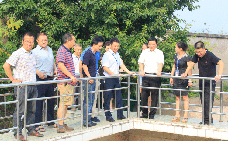宜賓市市長(cháng)杜紫平到清源水務(wù)集團考察調研