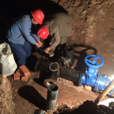 挑燈夜戰不擾民，爭分奪秒保運行