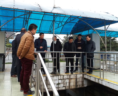 市水務(wù)局紀委書(shū)記李衛到我司調研指導工作