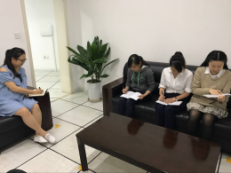 營(yíng)銷(xiāo)部：呼叫中心員工持續開(kāi)展提升業(yè)務(wù)知識培訓