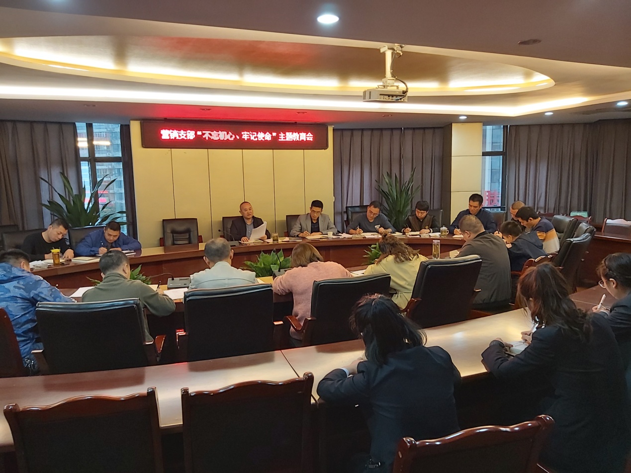 營(yíng)銷(xiāo)支部開(kāi)展黨課輔導暨組織生活會(huì )