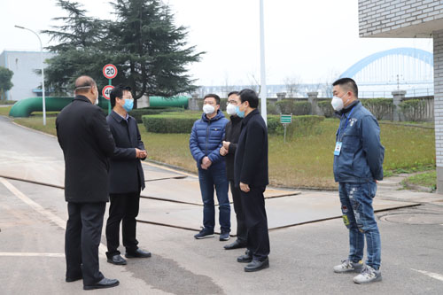 市委常委、政法委書記陳揚杰到我司督查指導(dǎo)疫情防控工作