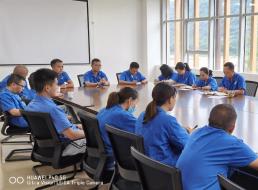 普安水廠(chǎng)集中傳達學(xué)習集團公司“七一”會(huì )議精神