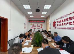 公司三支部召開(kāi)黨員大會(huì )暨“形式主義、官僚主義”集中整治工作會(huì )