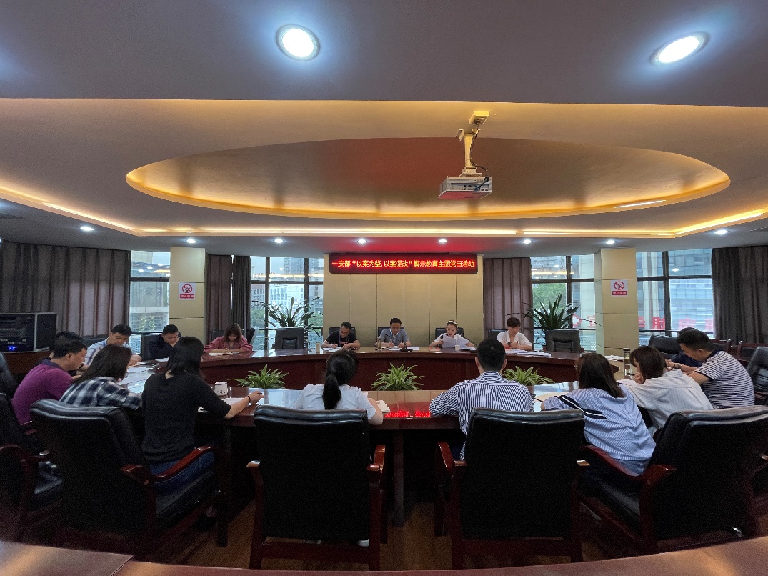 公司一支部召開(kāi)“以案為鑒，以案促改” 警示教育主題黨日活動(dòng)