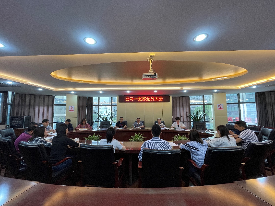 集團公司一支部召開(kāi)黨員大會(huì )