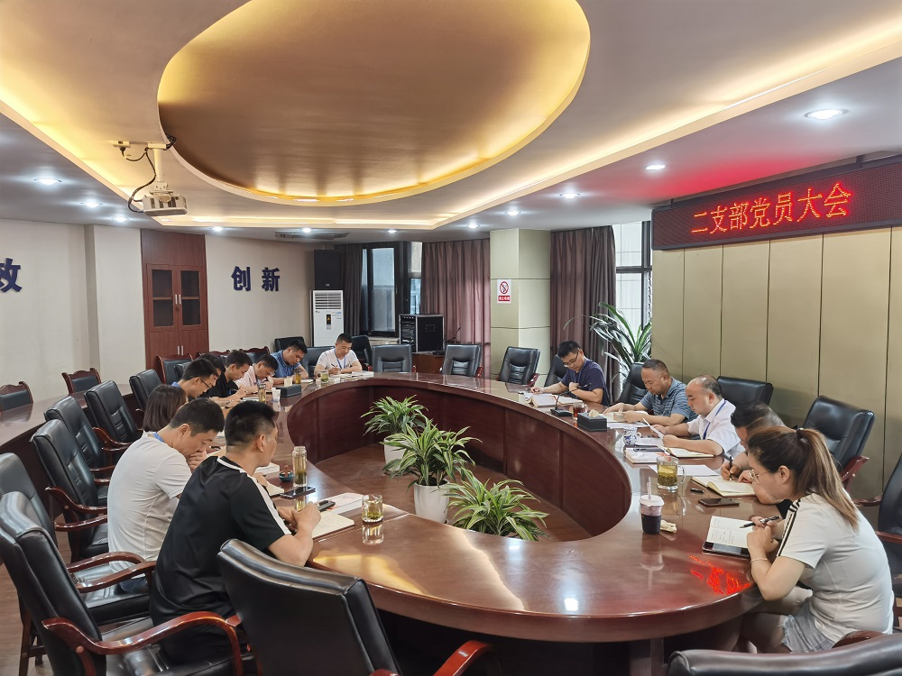 集團公司二支部召開(kāi)黨員大會(huì )暨主題黨日活動(dòng)