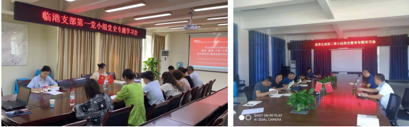 臨港支部召開(kāi)黨史教育專(zhuān)題學(xué)習會(huì )