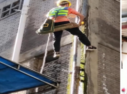 公司一支部、建恒支部結對共建處理下渡口社區橋南小區居民用水隱患