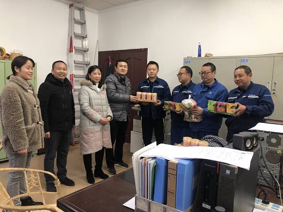 春節慰問(wèn)送溫暖，黨政關(guān)愛(ài)進(jìn)一線(xiàn)