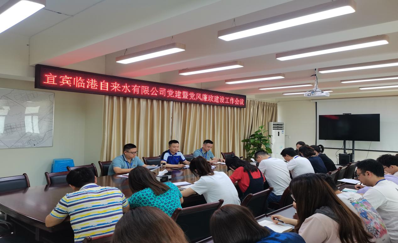 臨港公司召開(kāi)黨建暨黨風(fēng)廉政建設工作會(huì )