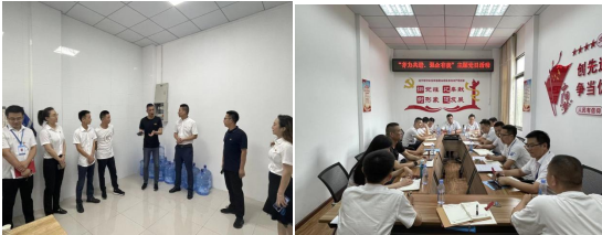 公司二支部開(kāi)展“齊力共進(jìn)、強企有我” 主題黨日活動(dòng)