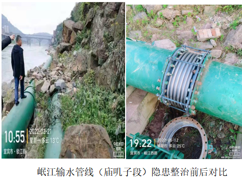 及時(shí)整治管線(xiàn)隱患，保障供水安全